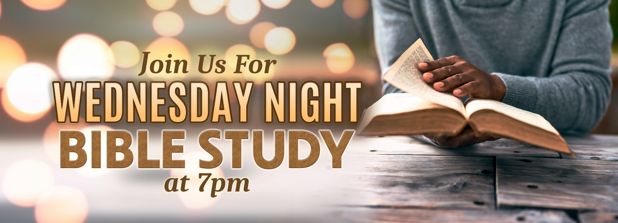 Wednesday Night Bible Study