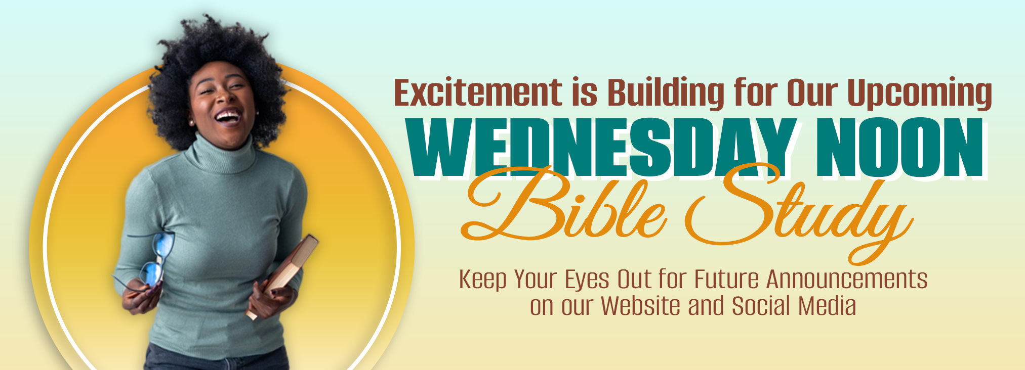 Wednesday Noon Bible Study